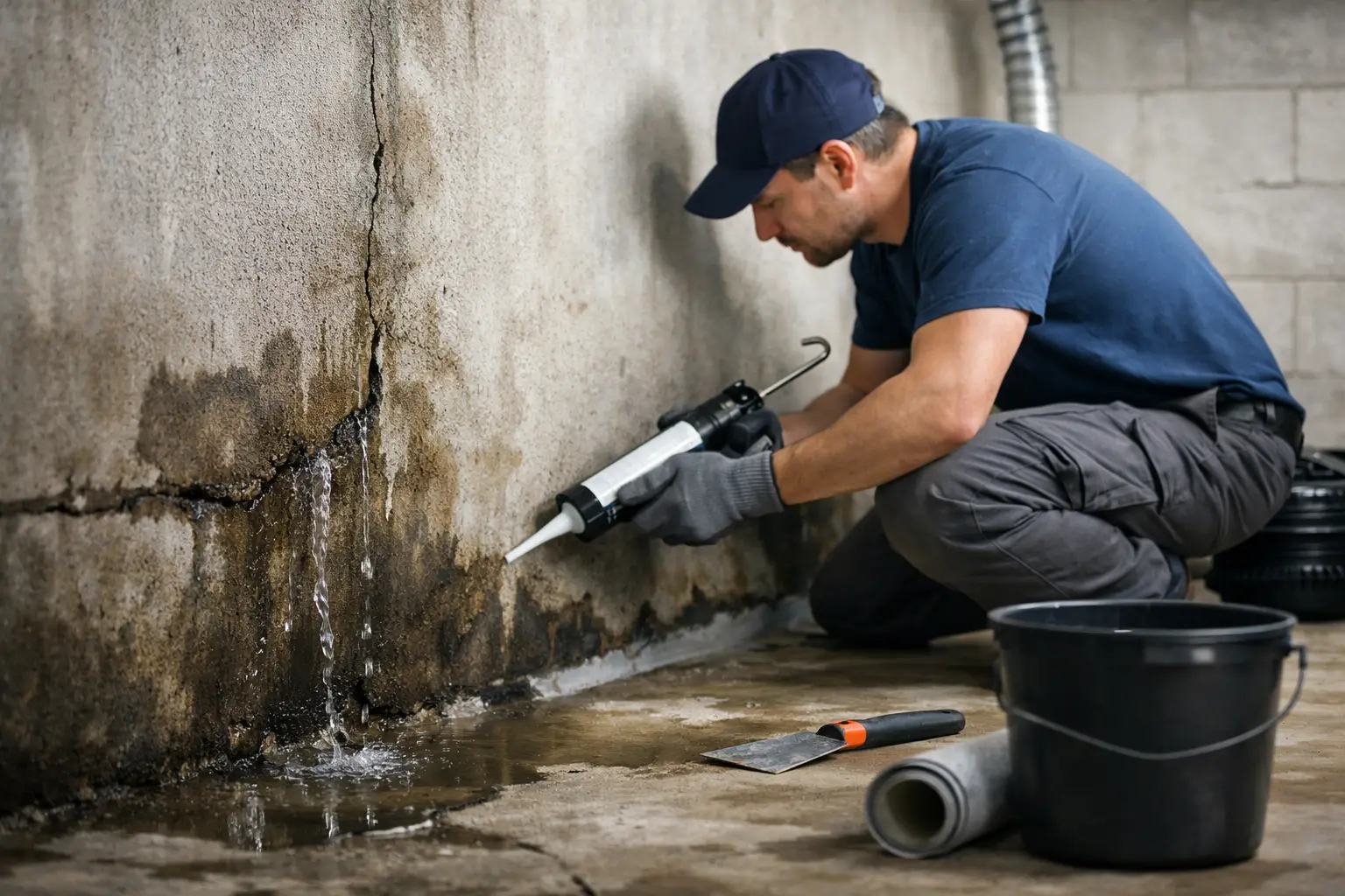 How to Stop Basement Leaks Properly