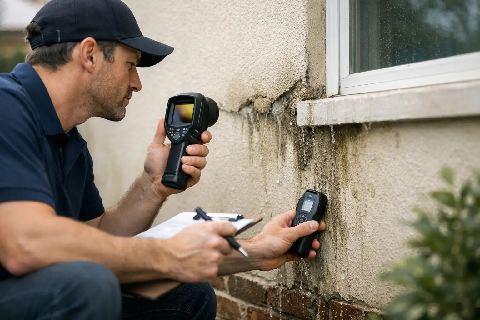 External Wall Leak Diagnosis Explained