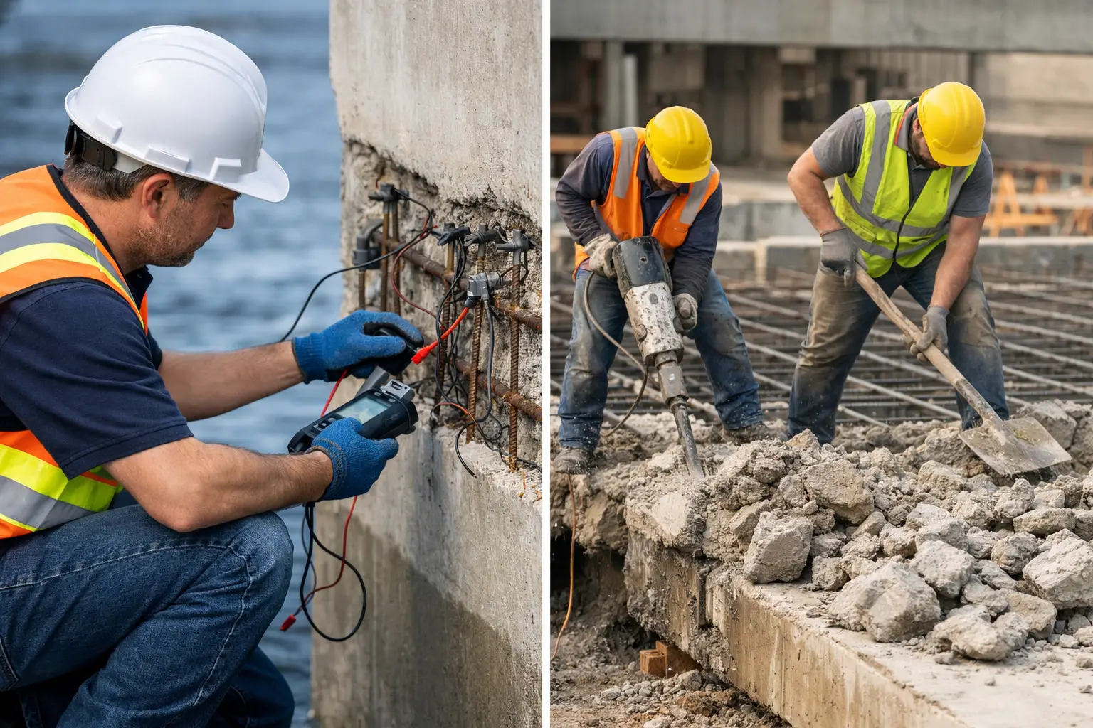 Cathodic Protection vs Concrete Replacement